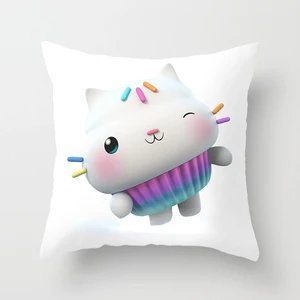 Gabby Cat Pillowcase, Dolhinhase, dekorative Kissen, 40x40 cm, 45x45 cm, 60x60 10 Hauptverkaufskissen 60x60 - №4