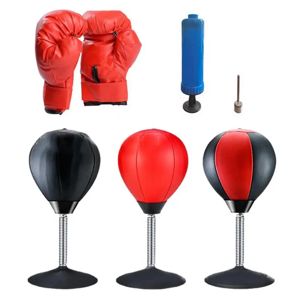 Desktop Punching Bag Stress Relief Punching Bag Table Boxing Bag With Suction Cup Desk MMA Boxing Punch Ball For Kids Adults