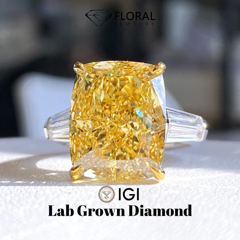 lab-diamond-fancy-yellow-5ct-cushion-cut-3-stone-14k-18k-gold-ring-lab-grown-diamond-vs-with-igi-certificate-personal-design