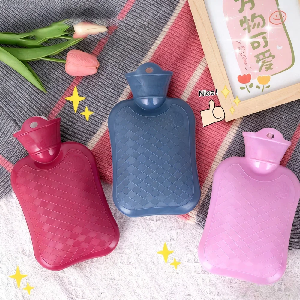 스티치 엔젤 플러시 핫 워터 보틀 - 로츠오 베어 디자인 두꺼운 보온 가방 손난로 및 추위 보호용