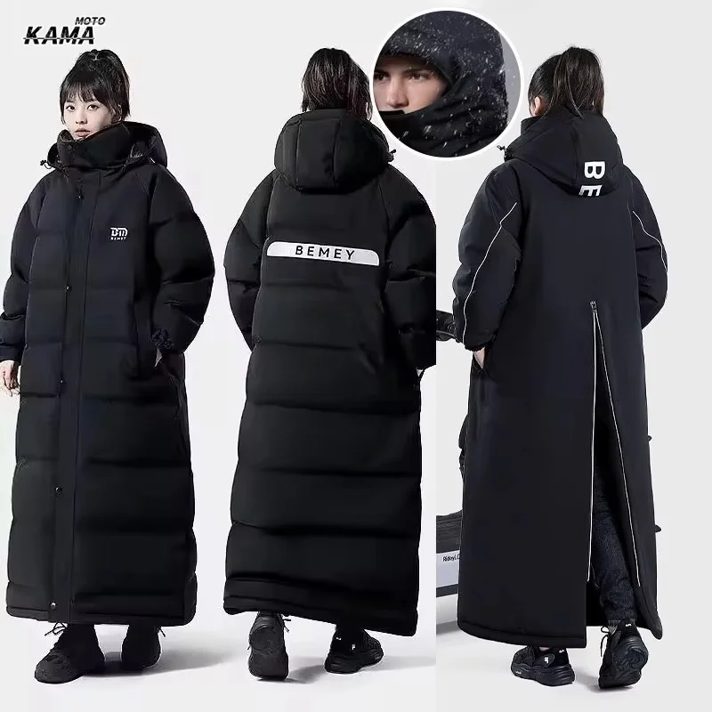 HOT Winter Motorcycle Riding Coldproof Clothing Fashion Waist Designwarm Cotton Jumpsuit Thickened Waterproof Snowmobile Suit