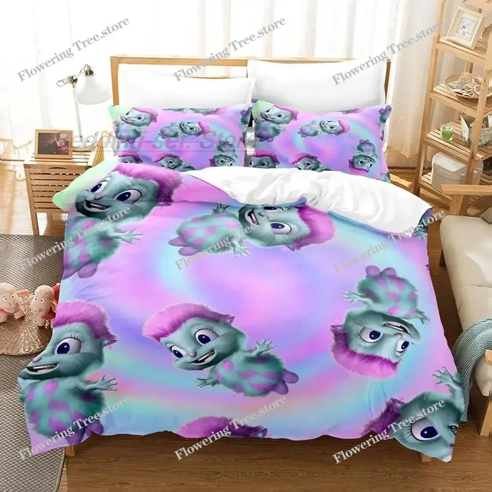 New Bibble meme Bedding Set Single Twin Full Queen King Size Bed Set Aldult Kid Bedroom Duvetcover Sets 3D Anime Bed Sheet Set