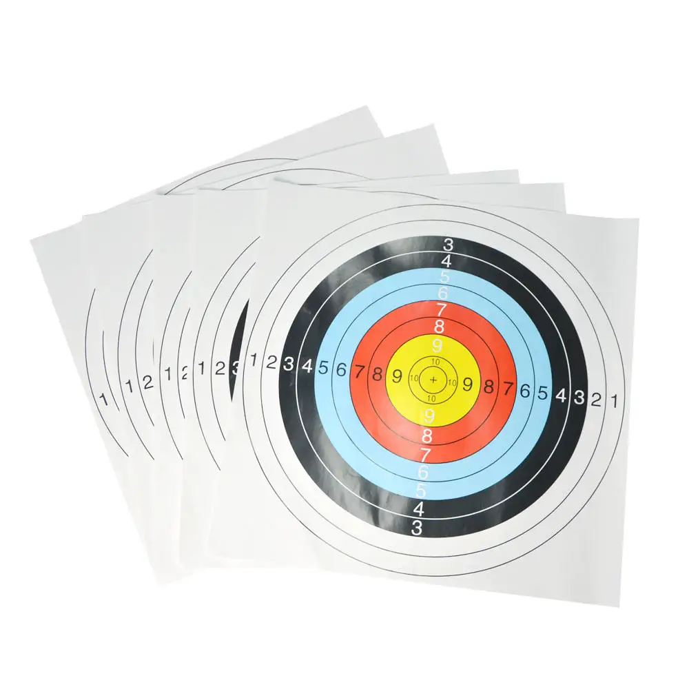 40X40cm Archery Target Paper for Arrow Bow Shooting Hunting Practice