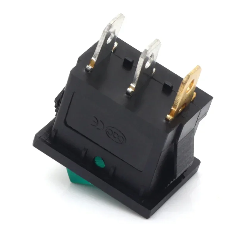 KCD1 Series Boat Car Rocker Switch 2/3/4/6 Pin 2/3 Position 6A/250V 10A/125V AC 15mm x 21mm Power Switches