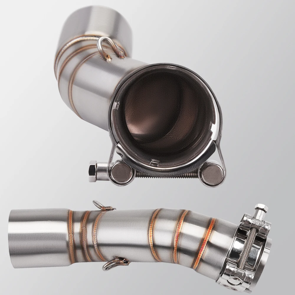 

Slip-On Motorcycle Exhaust System Upgrade Kit For CFMOTO CLX700 700CLX Original Refit Tail End Muffler Link Pipe