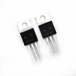 Transistor TIP41C TIP42C TO-220 a 220 TIP41 TIP42, IC nuevo y Original, 10 Uds.