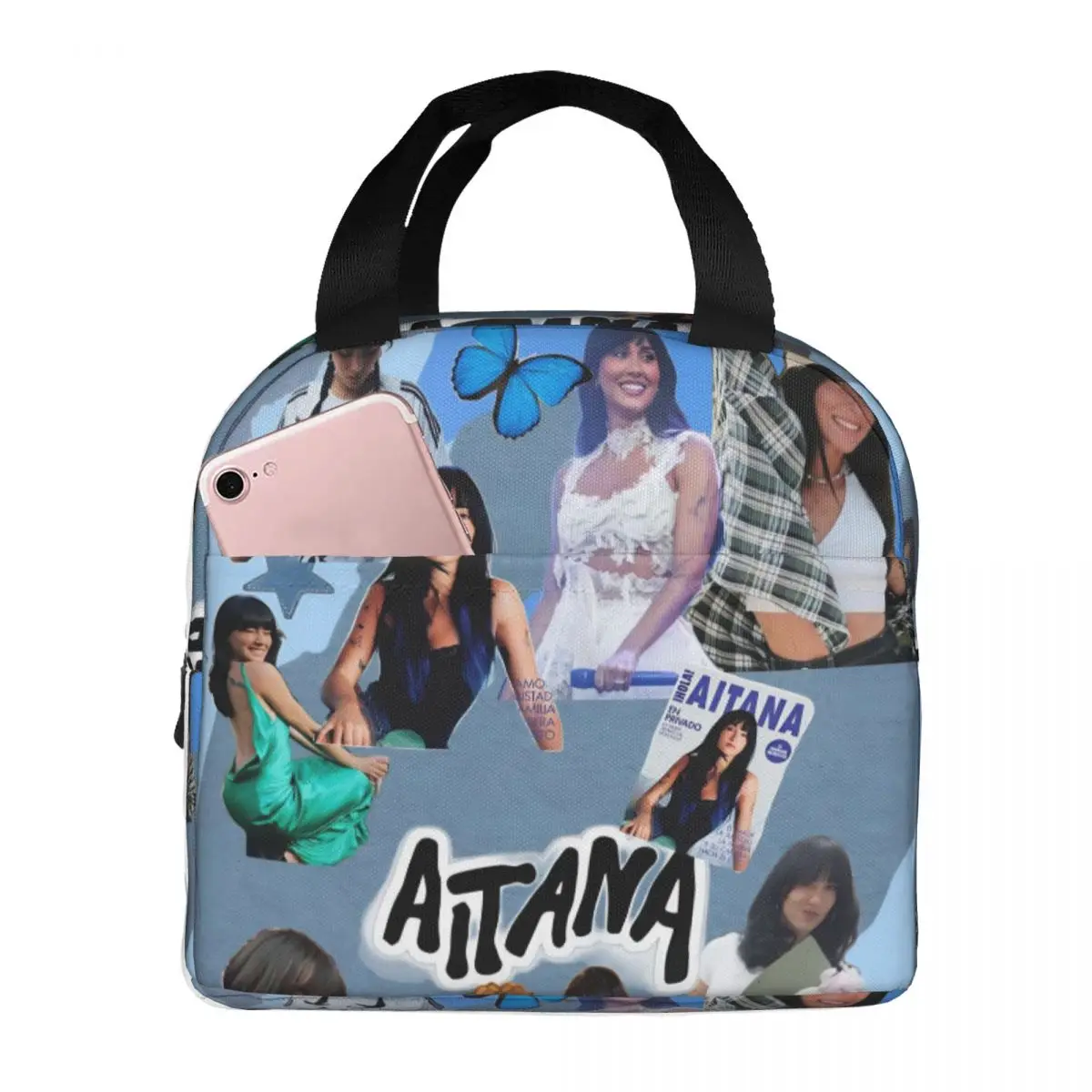 

Певица Aitanaed Cuarto Azul термоизолированные сумки для обеда для путешествий портативная сумка для еды термохолодильник коробка для еды