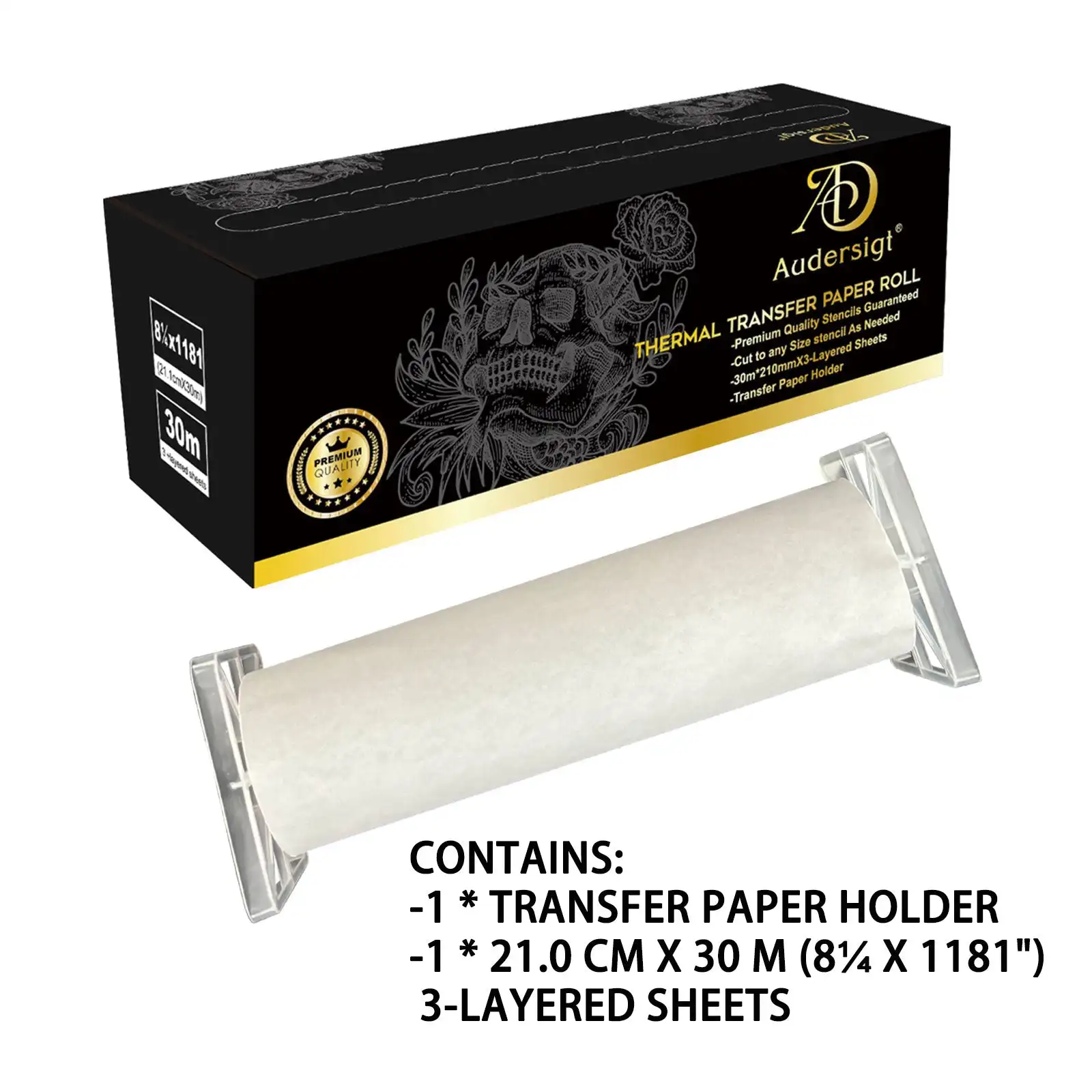 Tattoo Transfer Paper Thermal Stencil Paper Roll Sheets 4 Layer Carbon Copier Paper for Tattoo Printer Machine Supplies