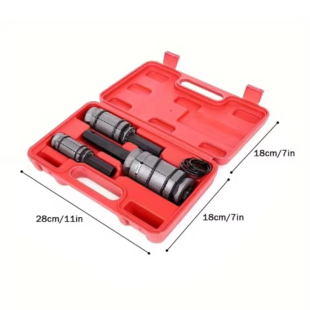 3Pcs Tail Pipe Expander Spreader Tool Set 1/18 '' to 3-1/2 '' Tail Pipe Tailpipe Expander Exhaust Muffler Spreader Tool Kit