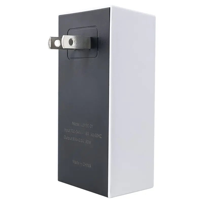 

ABGH-For Starlink Mini 60W Сменный блок питания, адаптер переменного тока, выход 30В 2А, вилка стандарта США