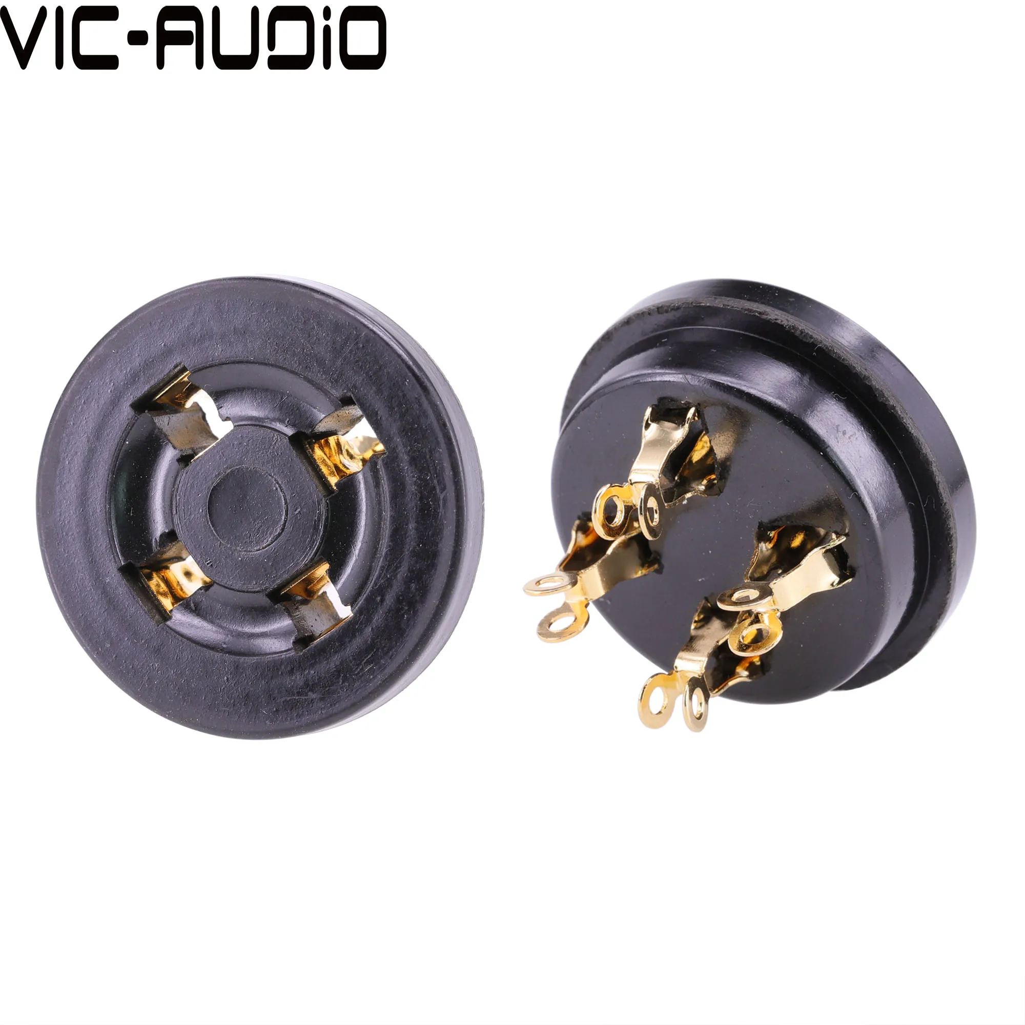 4Pin 튜브 소켓 GZS4-2 베이클라이트 빈티지 밸브 소켓 2A3 FU-811 811 101D 5Z3 300B 진공관 앰프 오디오 HIFI DIY