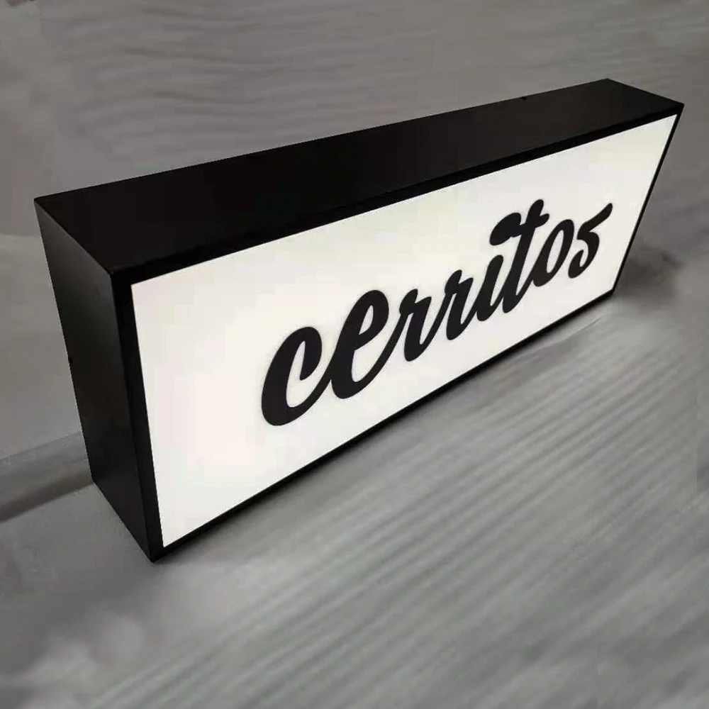 Hot sale customized water proof LED light box