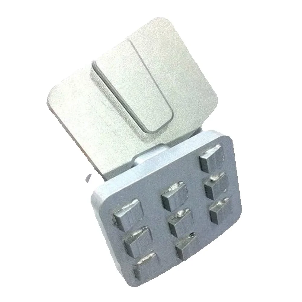 PCD طحن الطوب نظام قفل ريدي تسعة نصف قرص أرضي عكسي لطلاء الغراء إزالة 9 قطعة #4