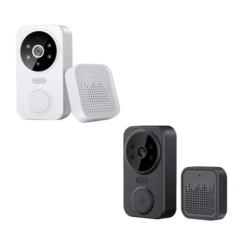 【핫 케이크】Tuya 스마트 홈 초인종 카메라 WIFI 무선 초인종 DC AC 배터리 구동 카메라 벨 스마트 라이프 초인종 카메라
