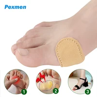 Pexmen 6 uds/hoja de cojines para juanetes, almohadillas protectoras de juanetes para dedos de los pies y pies, almohadillas para aliviar el juanete para reducir el roce