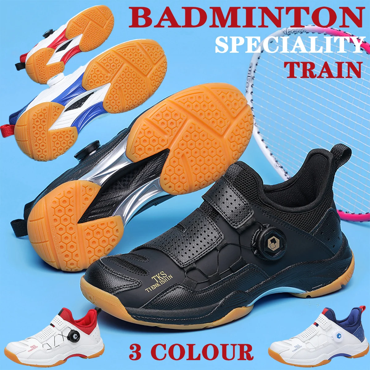 New Men's and Women's Badminton Shoes Outdoor Leisure Sports Shoes Couple Shoes Training Shoes