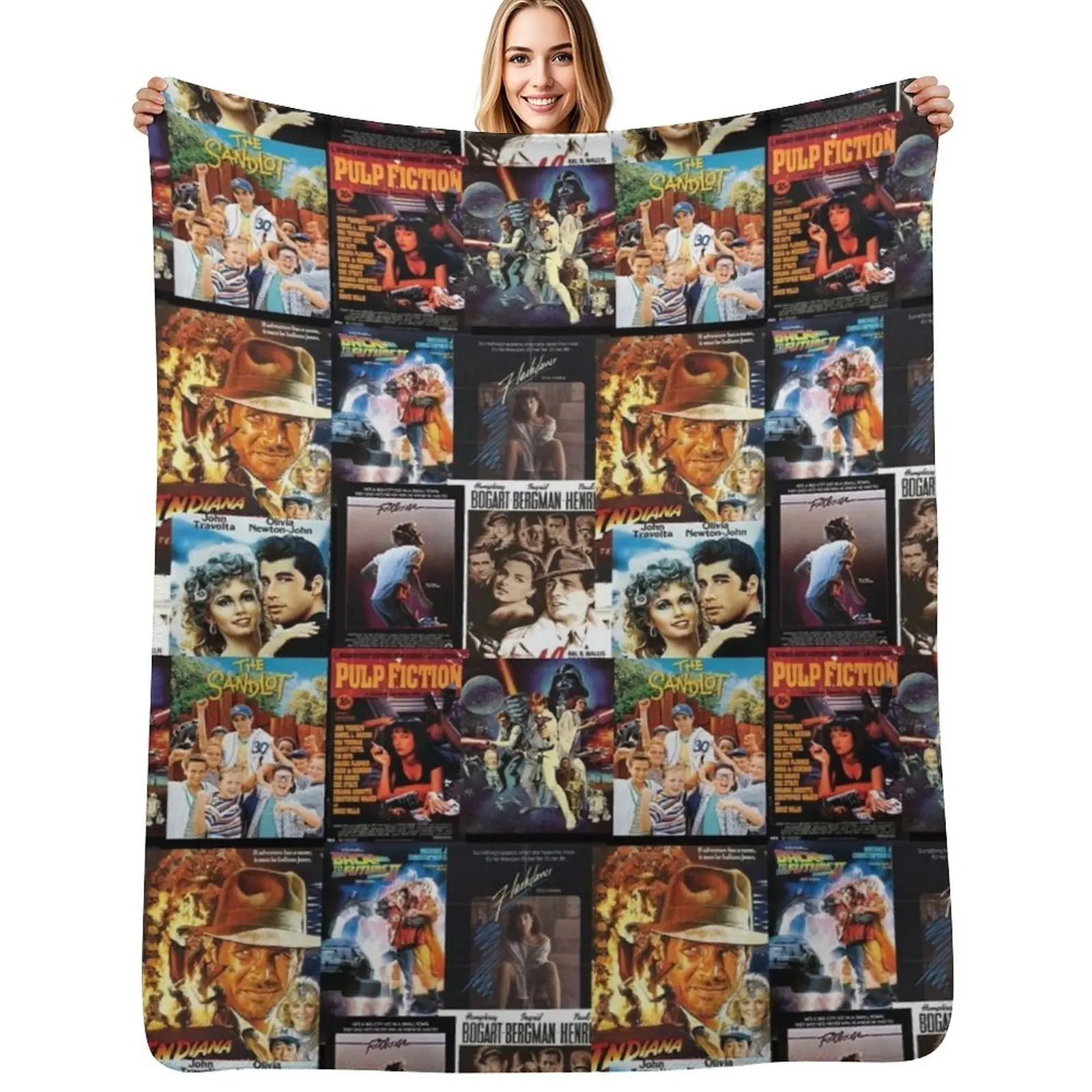 

Classic Movies Throw Blanket christmas gifts Thermals For Travel Thermal Flannels Blankets
