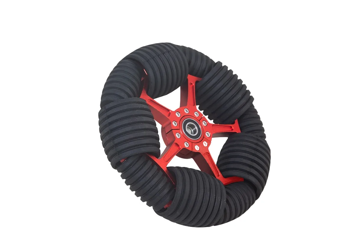 10 Inch Omni Wheel for AGV Robot and Smart Car, Omnidirectional Wheel Suitable for Intelligent Wheelchair and Bangbang Car