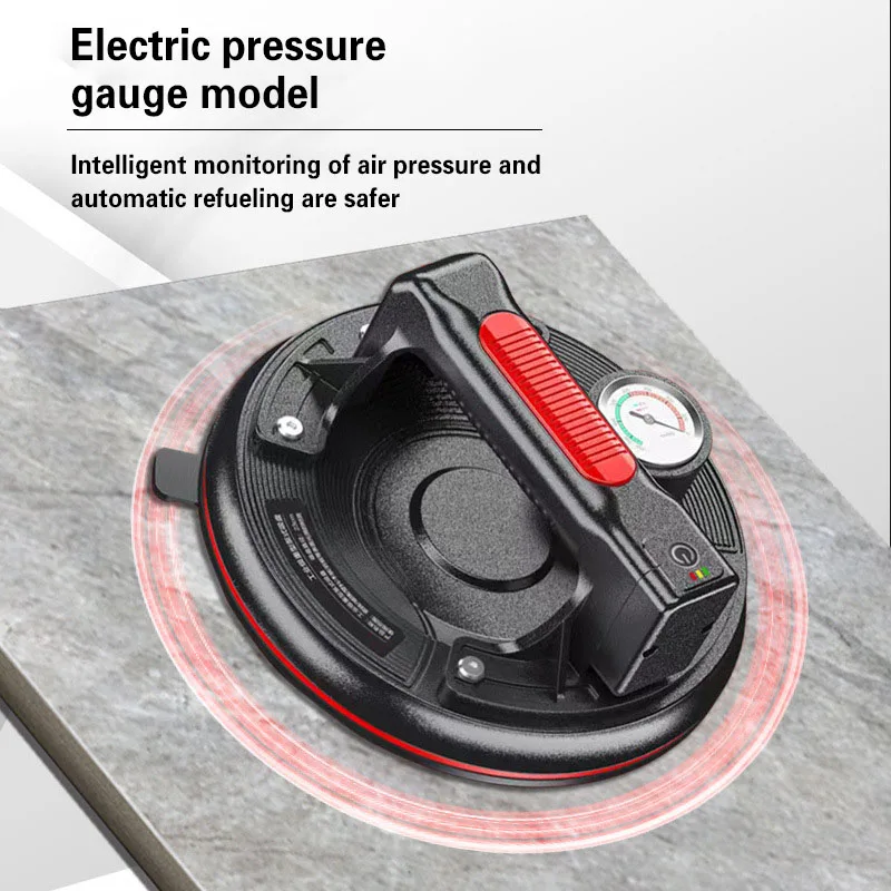 Thickened rubber vacuum pump glass suction cup (plastic box)