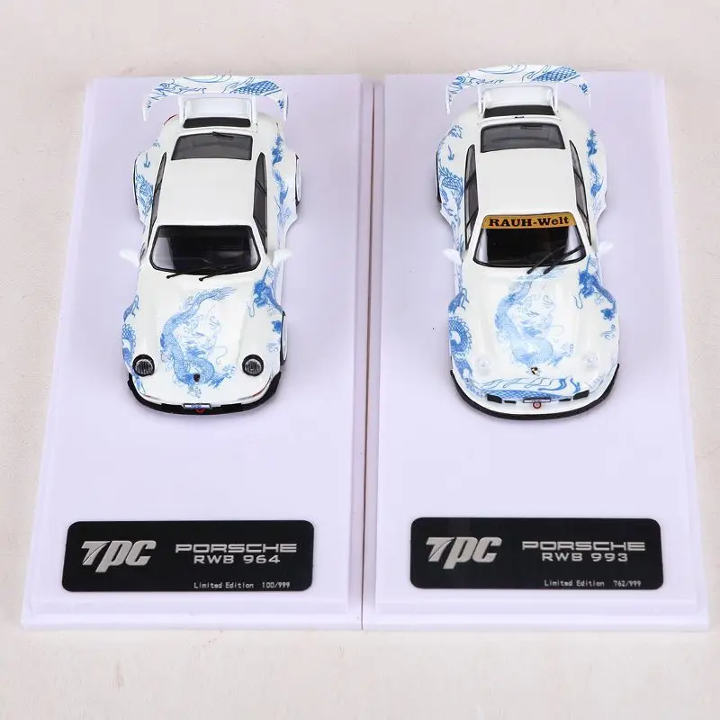 1:64 Rwb 993 964 Glow-In-The-Dark Dragon Simulated Die Casting Alloy Alloy Car Model Collect Ornaments Children'S Toy Gift