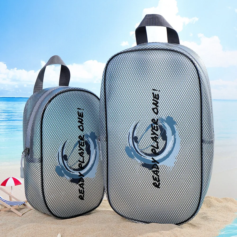 

Portable Waterproof Storage Handbag Large Capacity Easy To Clean Translucent Cosmetic Bag Organizer Case Zipper