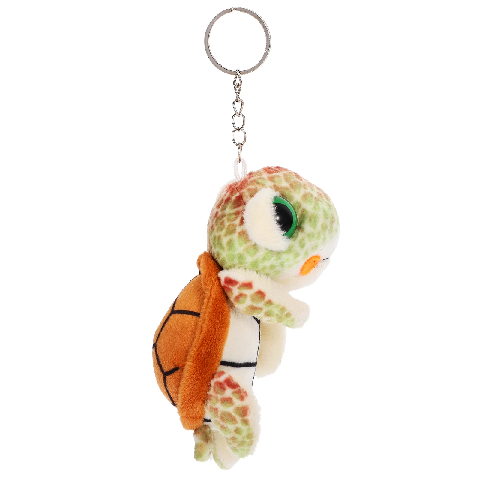 

Cartoon Bike Bell Turtle Pendant Keychains Sea ​​turtle Charms Brown Plush Bag Pendants Travel