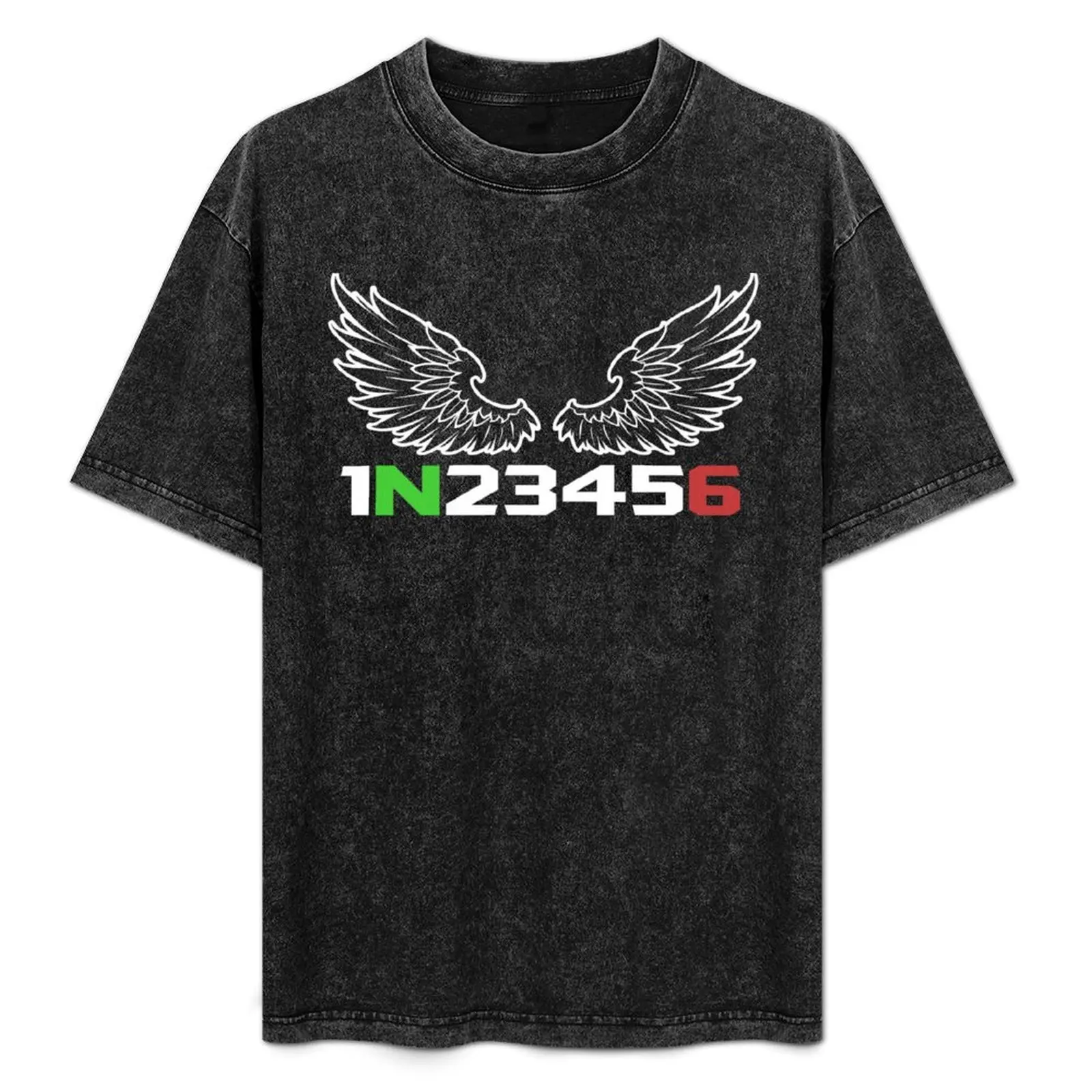 

1N23456 Angel T-Shirt Plus Size Outdoor Casual Top