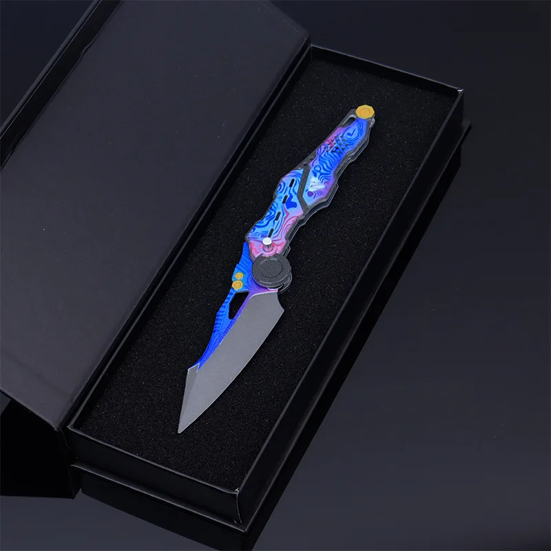 22cm/8.66in Arena Breakout: Infinite S-07 Folding Knife Weapons Model Desktop Display Ornaments Collection Birthday Gift for Boy