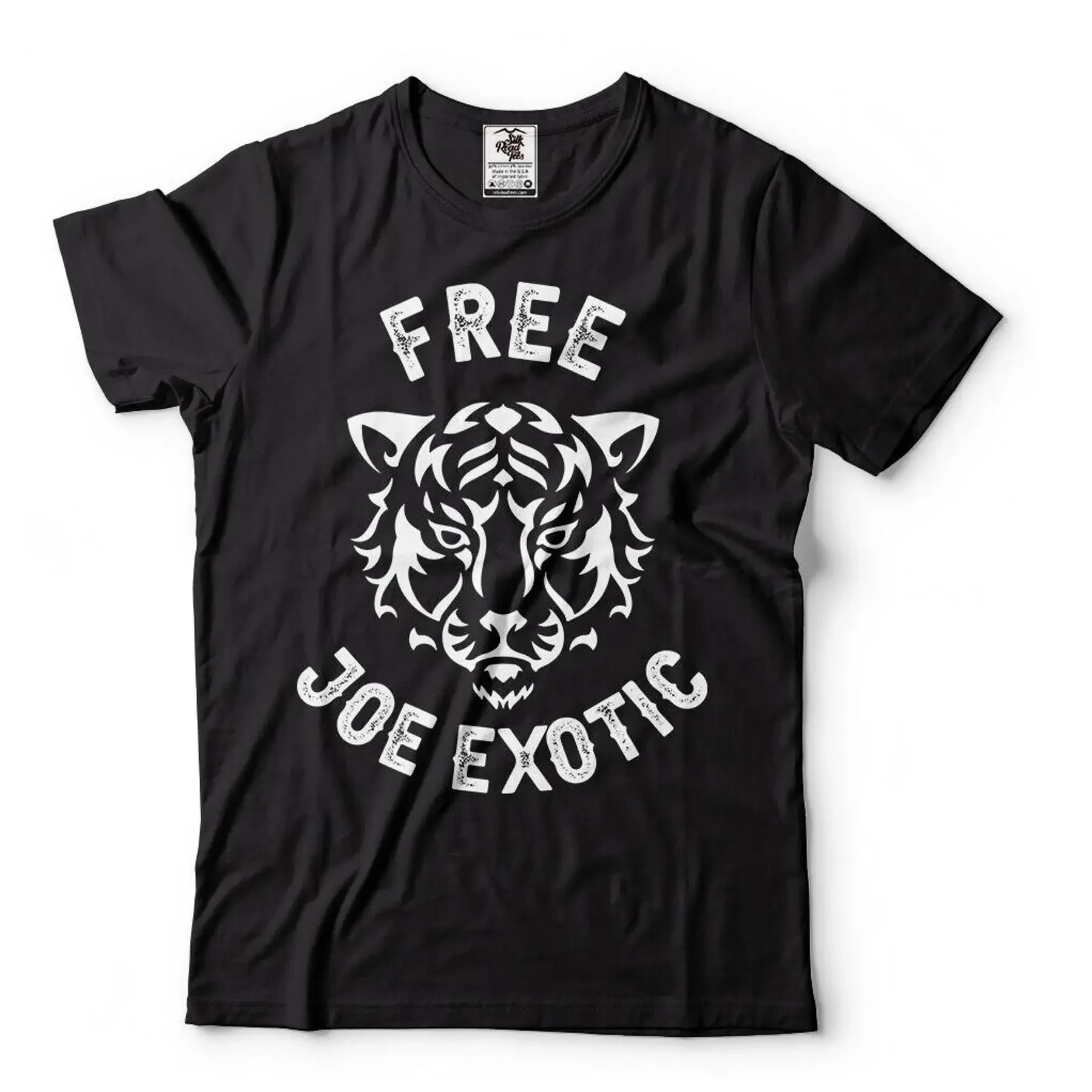 Free Joe Exotic Tiger King Exotic Animal Park Tiger T Shirt