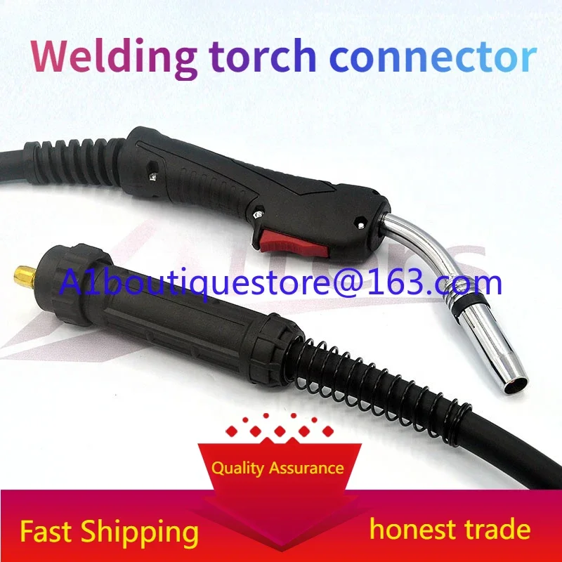 

MIG Welder 24KD 3M/4M/5m Optional Cable Length Air Cooled Welder Complete Central Adapter Rear Connector