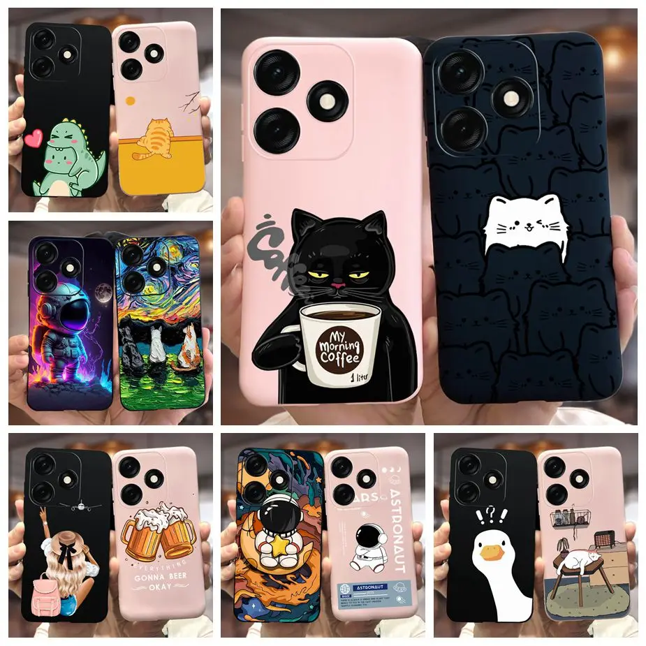 Etui Tecno Spark 20 Spark 20C Cute Fashion Painted Cover Miękkie silikonowe etui na telefon Tecno Spark 20 Pro 20C Spark20 C Shell