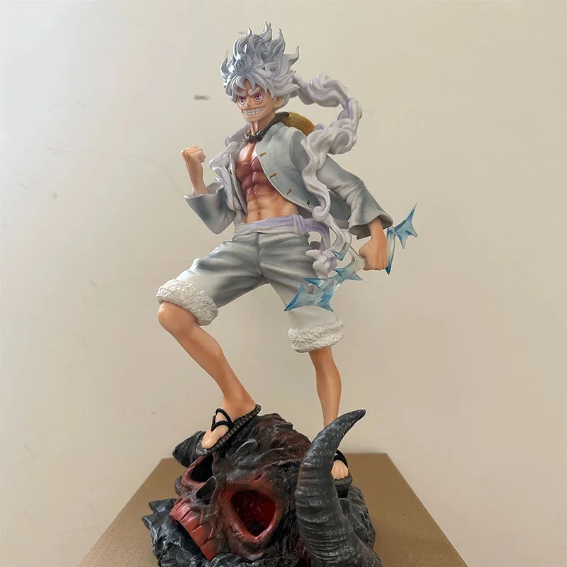 

One Piece Figure GK The Island of Ghosts Monkey D Luffy Figure Nika Gear 5 Figurine Standing Model PVC Collectible Toy Gift
