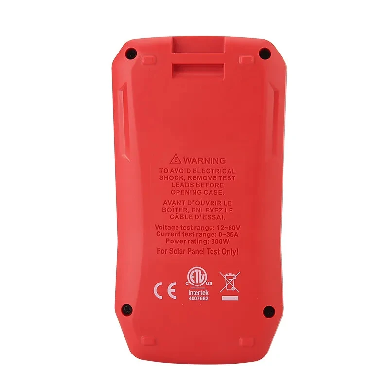 UNI-T UT673PV Solor MPPT متر الضوئية أقصى قدر من اختبار الطاقة الذروة فتح الدائرة الجهد ماس كهربائى الحالي Pmax Lmp اختبار