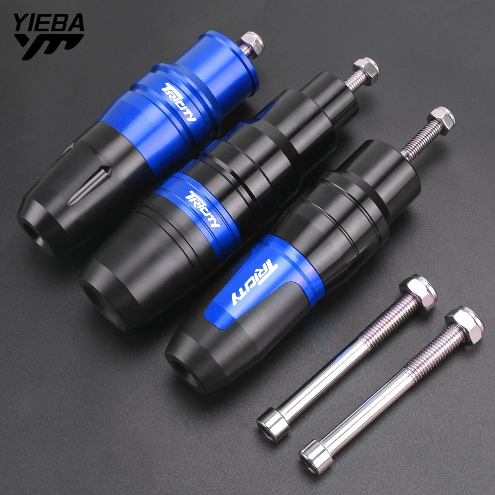 

Motorcycle CNC Aluminum Falling Protection For YAMAHA TRICITY 125 155 TRICITY125 TRICITY155 Exhaust Slider Crash Protect Access