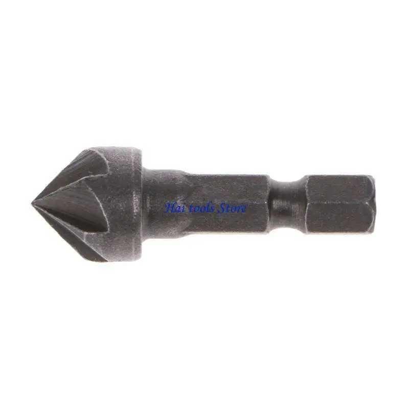 

X37E Countersink Drill Bit Countersink Holes 1/4inch Hexagonal Handle for Screws