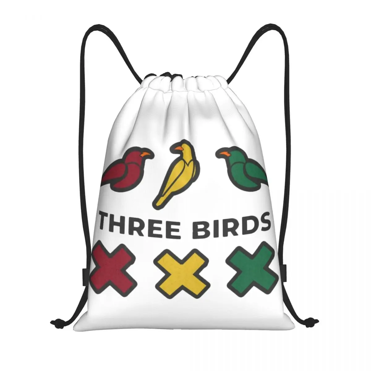 Custom Ajaxs Bobs Marleys Little Birds Drawstring Backpack Bags Men Women Lightweight Gym Sports Sackpack Sacks for Traveling