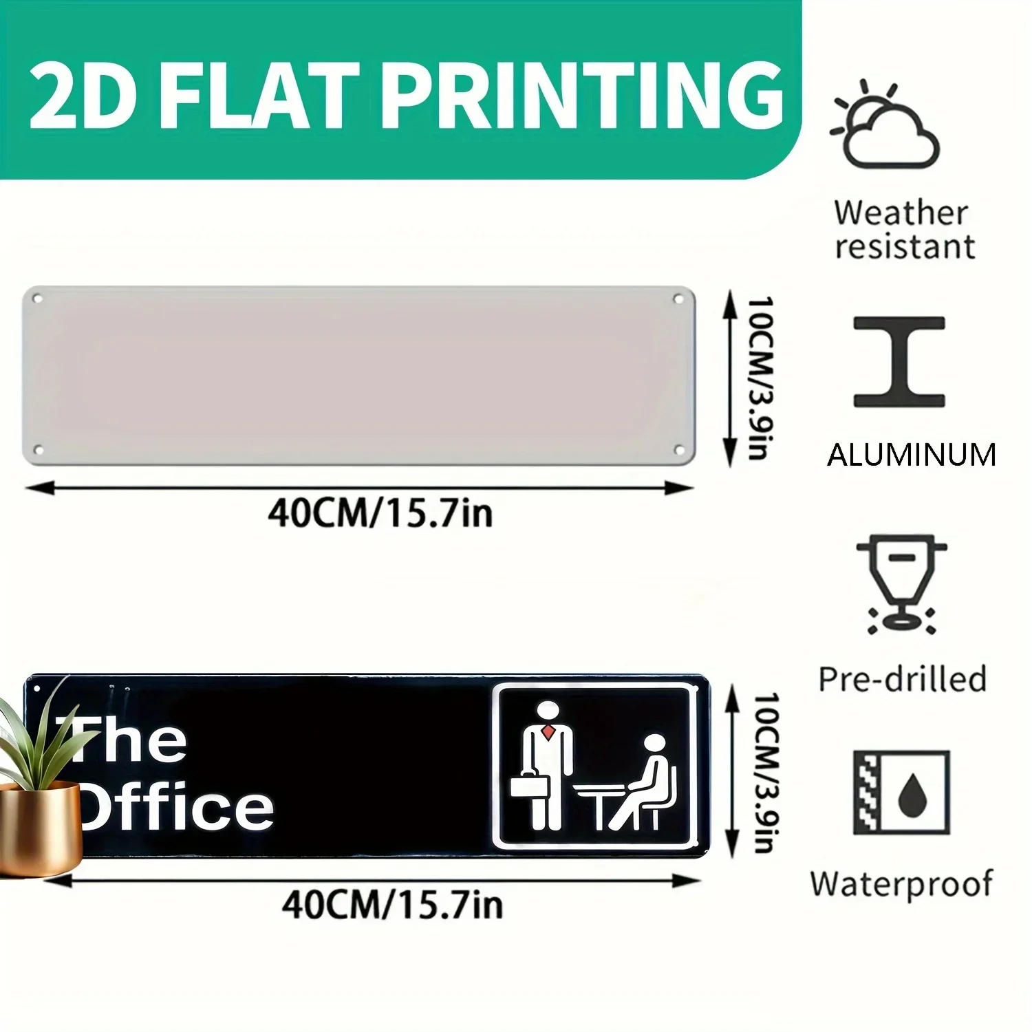 2D Flat, 1pc, Newly Creative 