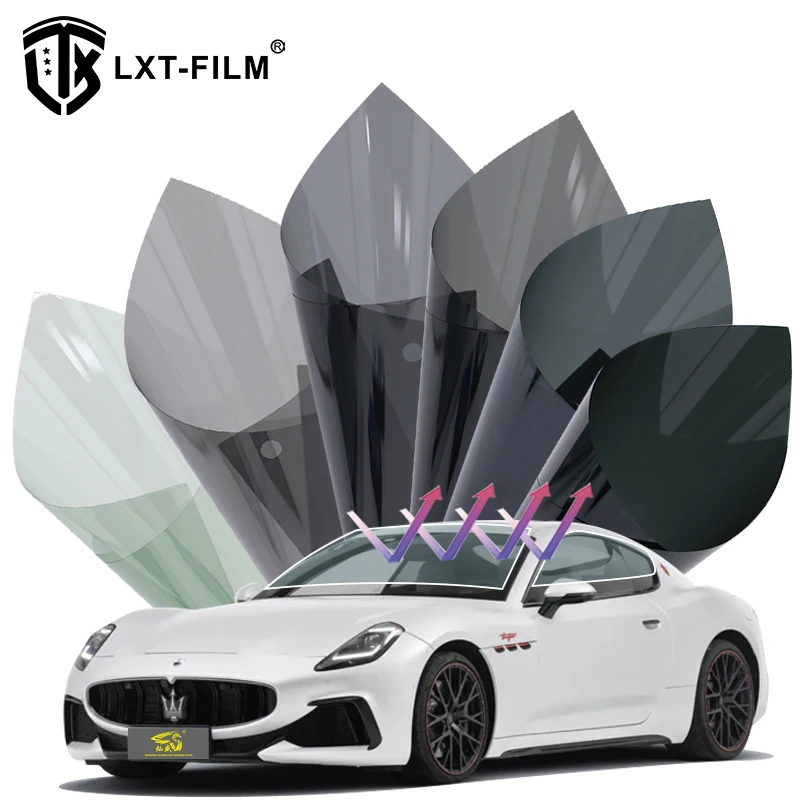 

New Arrival Polarized Nano Ceramic Film Sun Control Uv400 Skin Care Solar Tinted Film Car Window Paper Roll 60inchx100ft