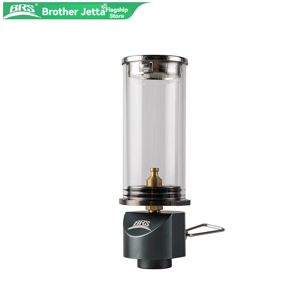 BRS Dreamlike Mini Windproof Candle Lamp Gas Burner Stove for Outdoor Camping Tent Lighting Equipment Portable Candlelight Lamp