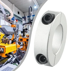 Clamp Collar Double Split 25mm Inside Diameter Shaft Collar Clamp  Aluminum Alloy Clamp Bearing Backstop Ring