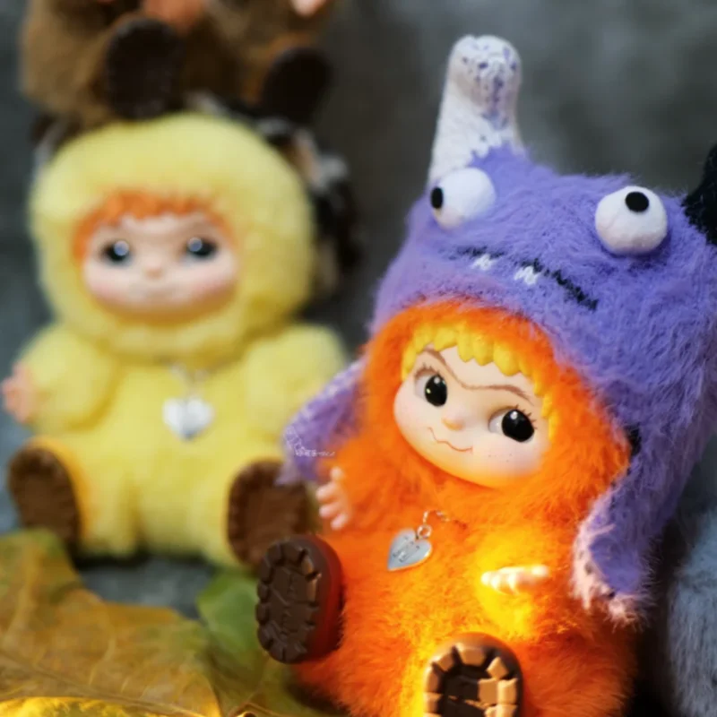 Caja ciega misteriosa Letsvan Wakuku genuina, colección de felpa para fiesta divertida y peluda, juguete para niños, estatuilla Kawaii, muñeca, regalo sorpresa