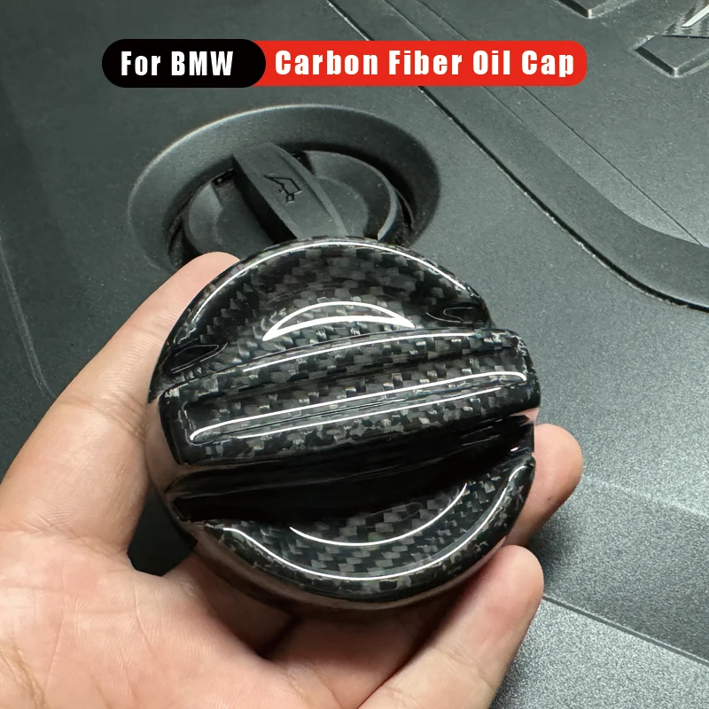 Engine Oil filler cap Acesssories Carbon Fiber For BMW F01 F02 G11 G12 G01 G02 G05 G06 G07 G80 G82 F80 F82 F90