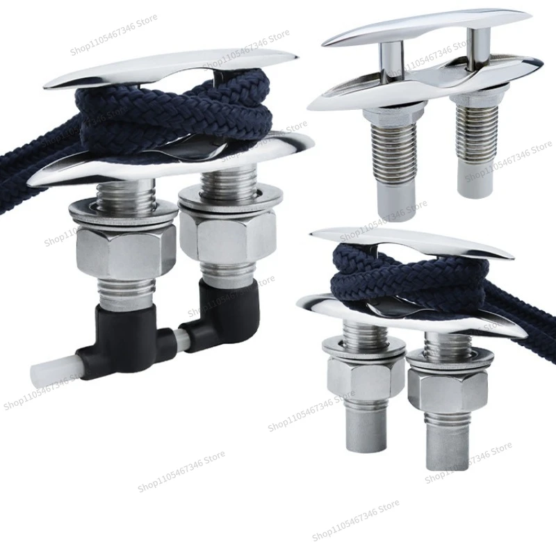 For 316 Stainless Steel Double-layer Invisible Pull Cable Bolt, Cable Pile Guide, Hardware Accessories, Mooring Column