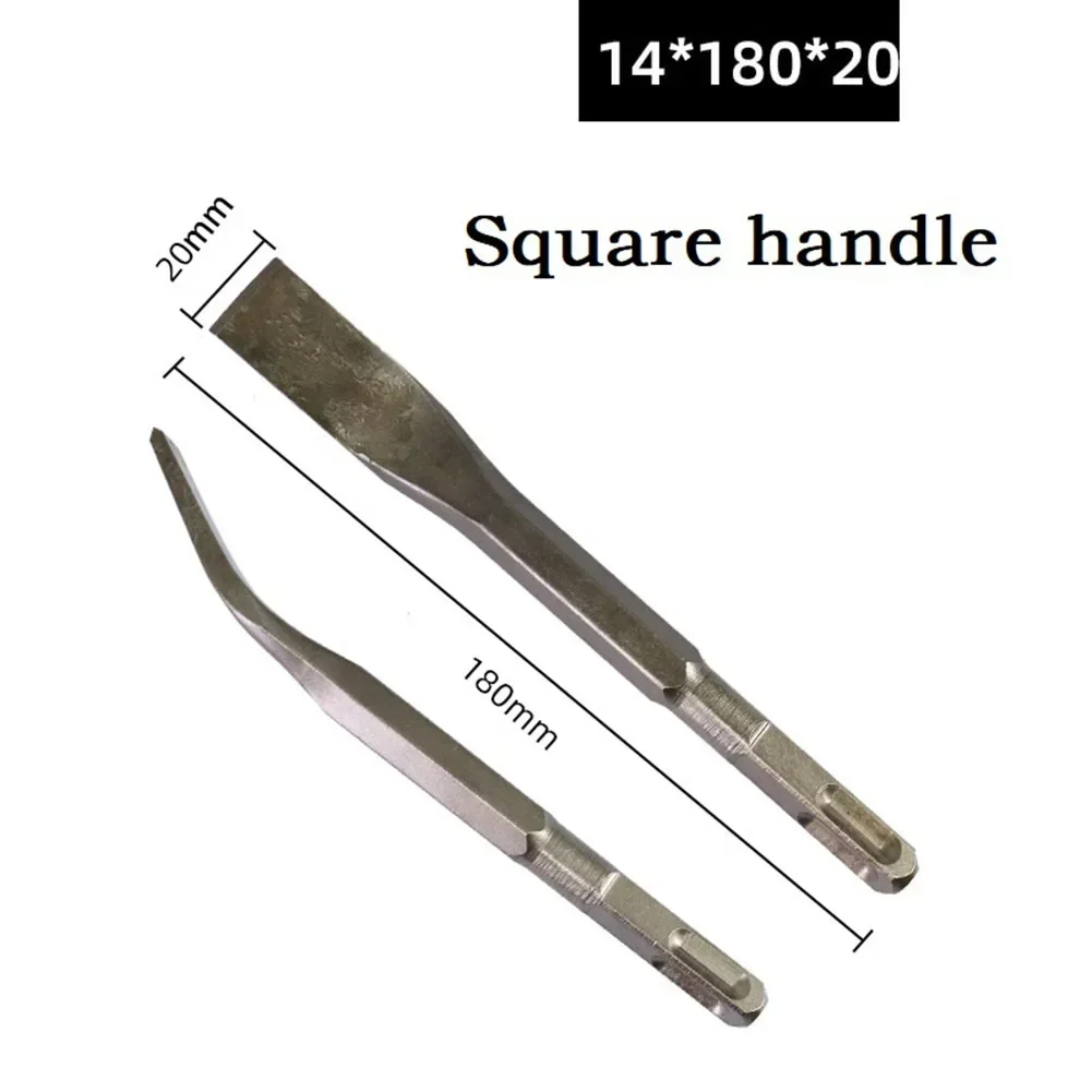 

Hammer Chisel Hammer Drill Power Tools Accessories Square/Round Shank Chisel Break Concrete Brick Drilling