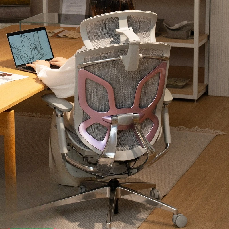 Ergonomic chair automatic waist chasing office computer chair can lie down for a long time to protect the waist