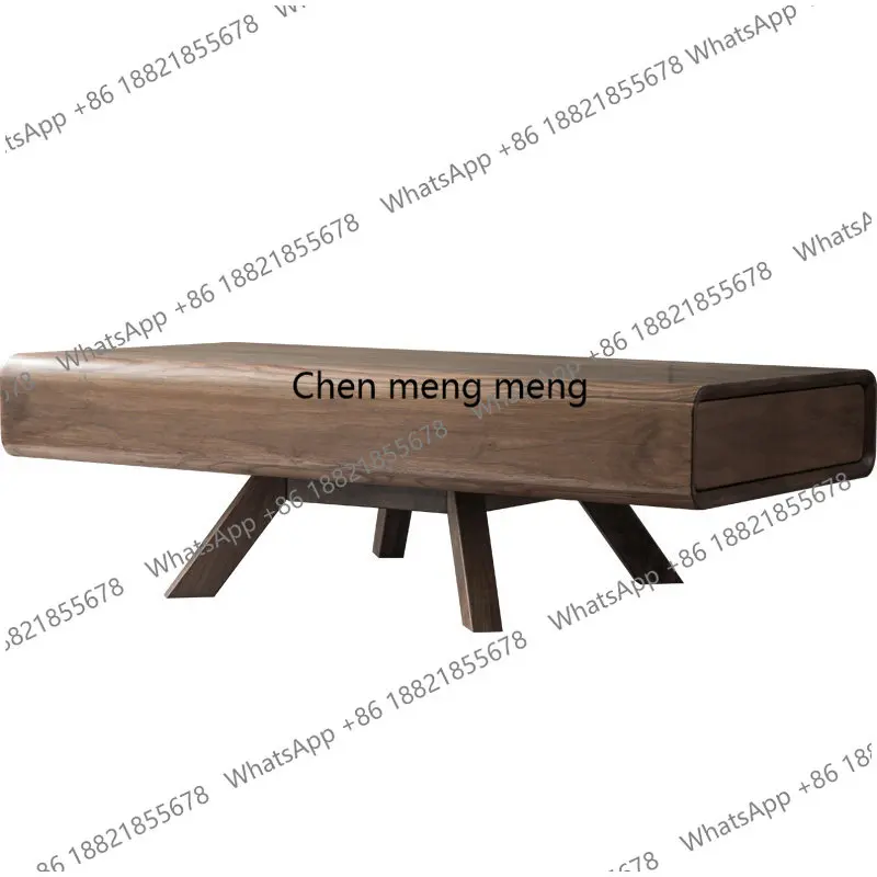 

Nordic Wood Coffee Tables Clear Luxury Hardcover Low Floor Coffe Table Center Modern Minimalist Tavolino Furniture