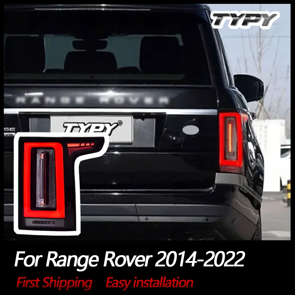 

TYPY Автомобильные задние фонари для Range Rover 2014-2022, светодиодные автомобильные задние фонари, дневные ходовые огни, динамические указатели поворота, автомобильные аксессуары