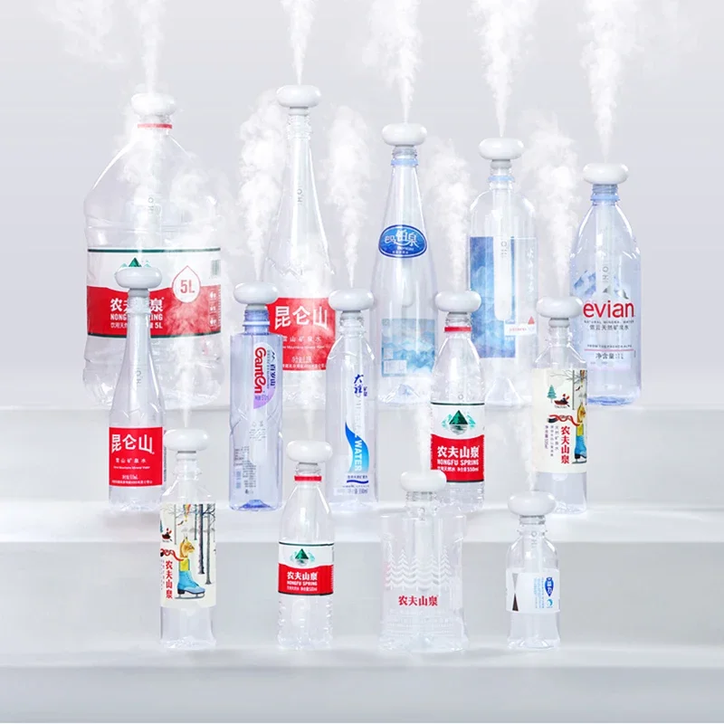 ポータブル空気加湿器アロマディフューザー USB サイレントミニ加湿器ミストメーカーホームオフィス車ディフューザーアロマテラピア