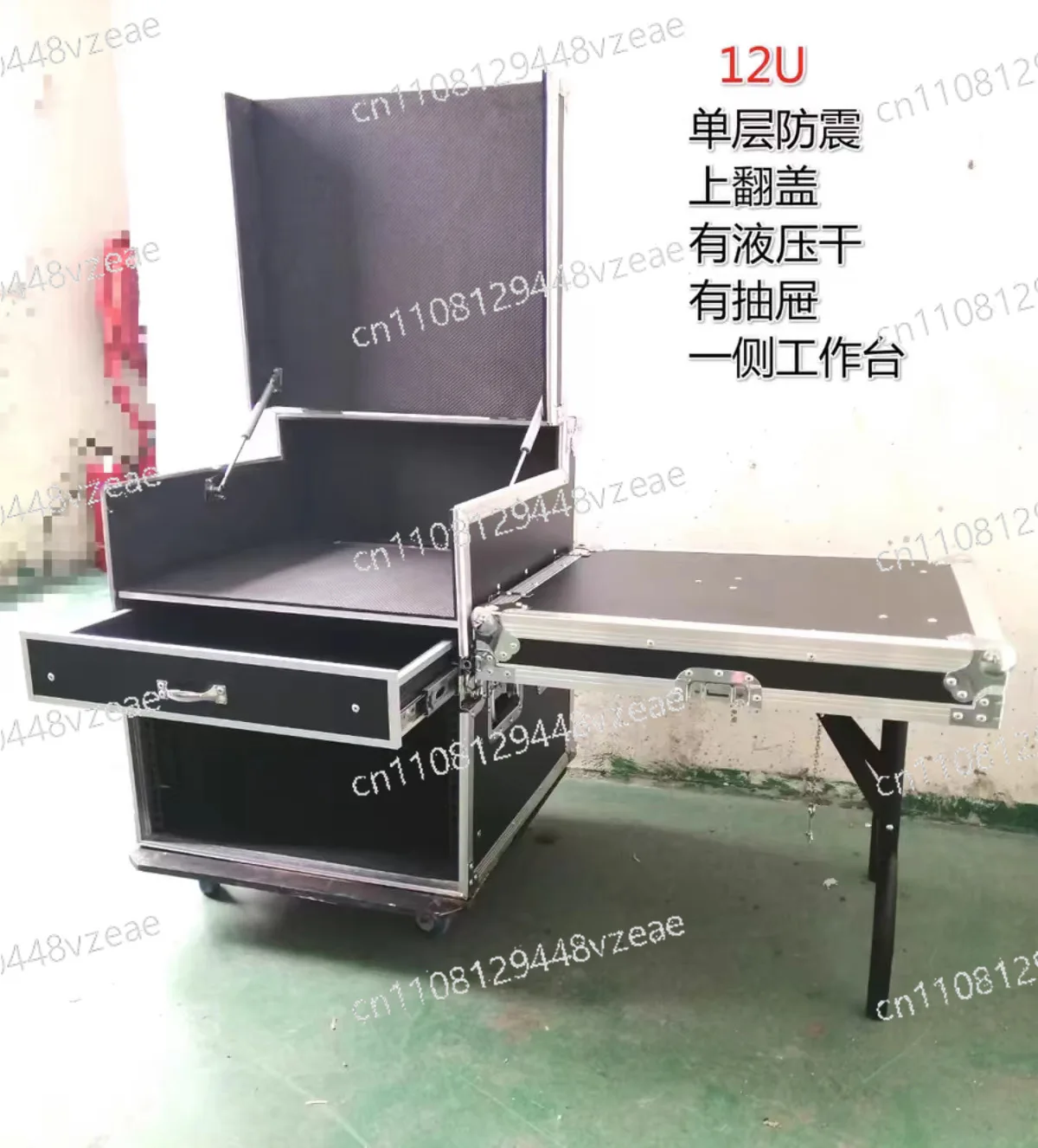 Professional 16u mixer power amplifier chassis air case 12u audio 8u stage performance equipment cabinet production