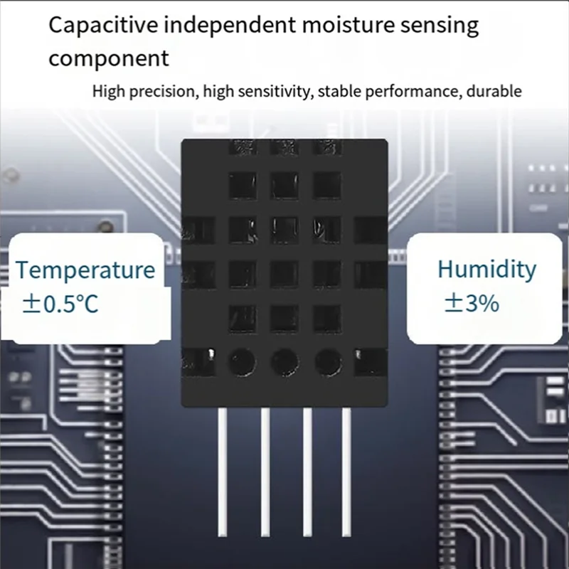 Juego de sensores de temperatura y humedad DHTC12, comunicación I2C, módulo Digital de alta precisión, reemplaza DHT20 AM2320, 20 piezas